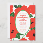 Verrassing verjaardagsfeestje uitnodiging elke lee (Voorkant)