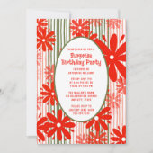 Verrassing verjaardagsfeestje uitnodiging elke lee (Voorkant)