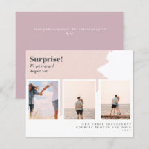 VERRASSING! Verloving FOTO COLLAGE BUDGET