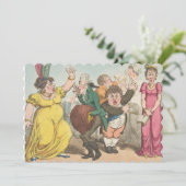 Verrassing - Vlakke uitnodigingsgrootte 12,7 cm x  Save The Date (Staand voorkant)