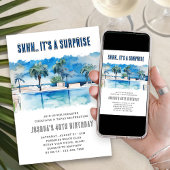 Verrassing Zomer Party Elke leeftijd Volwassen Zwe Kaart