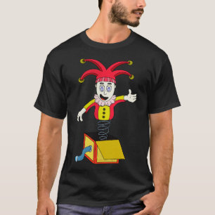 Verrassingsdoos met een clown t-shirt