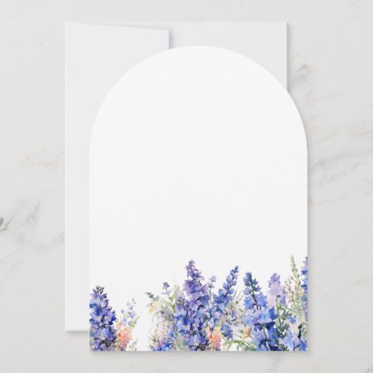 VERRASSINGSFEEST 25e Verjaardag Juli Geboortebloem Kaart (Achterkant)