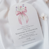 VERRASSINGSFEEST 90e Verjaardag Bow Wildflower Arc Kaart