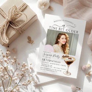 VERRASSINGSFEEST Een klein beetje oudere Martini 1 Kaart