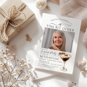 VERRASSINGSFEEST Een klein beetje oudere Martini 5 Kaart