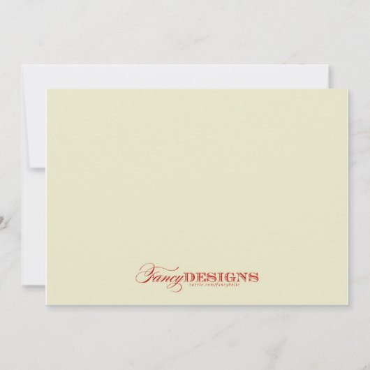 Verrassingsfeest Kaart (Achterkant)