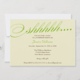 Verrassingsfeest Kaart