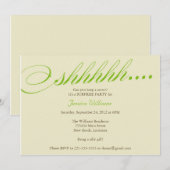 Verrassingsfeest Kaart (Voorkant / Achterkant)