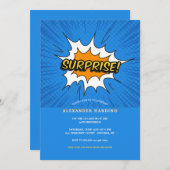 Verrassingsfeest Kaart (Voorkant / Achterkant)