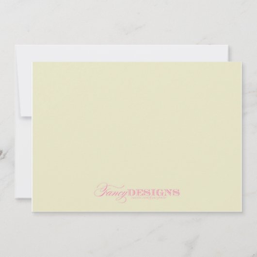 Verrassingsfeest Kaart (Achterkant)