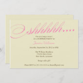 Verrassingsfeest Kaart (Voorkant / Achterkant)