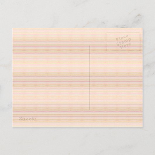 Verrassingsfeest - Laten we het vieren! Blue Hues Uitnodiging Briefkaart (Achterkant)