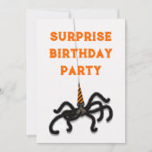 Verrassingsfeest oktober kaart (Voorkant)