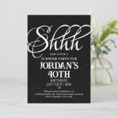 Verrassingsfeest, Verrassingsuitnodiging Kaart (Staand voorkant)