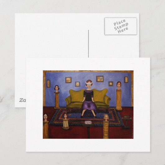 verrassingsfeestje briefkaart (Voorkant / Achterkant)