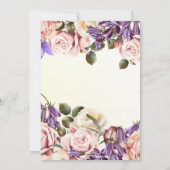 verrassingsfeestje | Mooie Bluebells en Rozen Kaart (Achterkant)