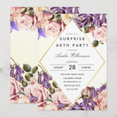 verrassingsfeestje | Mooie Bluebells en Rozen Kaart (Voorkant / Achterkant)