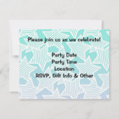 Verrassingsfeestje Verjaardagsuitnodiging, 60ste o Kaart (Achterkant)