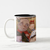 Verrassingsgast Tweekleurige Koffiemok (Links)