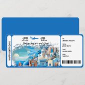 Verrassingskaart Griekenland Skiathos Kaart (Voorkant / Achterkant)