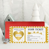 Verrassingskerst Scratch-Off Boarding Pass Kaart