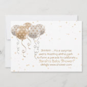 Verrassingsstation via Baby shower parade 2 Kaart (Achterkant)