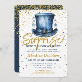 Verrassingsverjaardag Houd het onder uw Pet Kaart