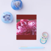 Verrassingsverjaardags bloemenvouwblad flyer (Enkel)