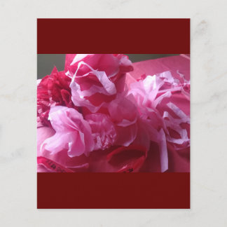 Verrassingsverjaardags bloemenvouwblad flyer