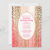 Verrassingsverjaardagsfeest nodigt elke feestelijk kaart (Voorkant)