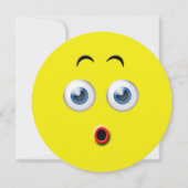 Verrassingsverjaardagsfeestje Emoji Kaart (Voorkant)