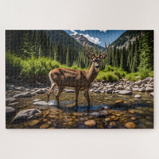 Verrast bij de Waterplaats Legpuzzel (Horizontaal)