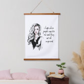 Verrast bijt me hangend wandkleed (Slaapkamer)