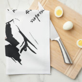 Verrast bijt me theedoek (Quarter Fold)