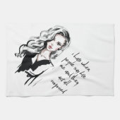 Verrast bijt me theedoek (Horizontaal)