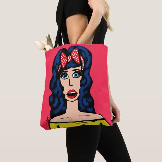 Verrast! Canvas Tas (Dichtbij)