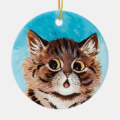 Verrast Kat · Kunst door Louis Wain · Ornament (Voorkant)