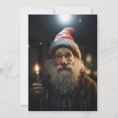 Verraste Kerstmis Gnome Feestdagenkaart (Voorkant)