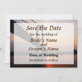 Verrazano Bridge op Dawn Save the Date (Voorkant)