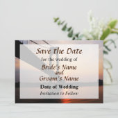 Verrazano Bridge op Dawn Save the Date (Staand voorkant)