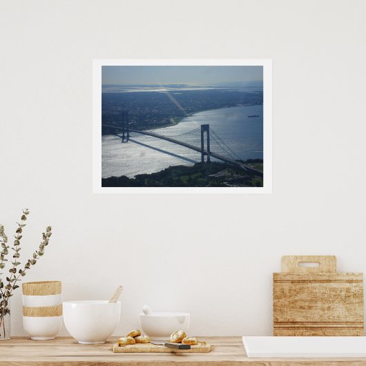 Verrazano Narrows Bridge Poster (Keuken)
