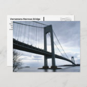 Verrazzano-Narrows Bridge Briefkaart 1 (Voorkant / Achterkant)