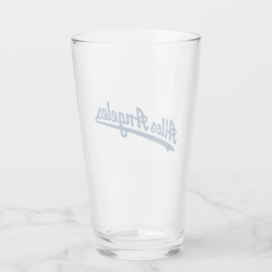 verre a biere glas (Achterkant)