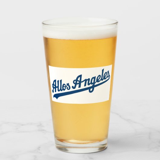 verre a biere glas (Voorkant gevuld)