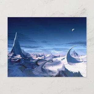 Verre achter de hemel briefkaart