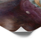 Verre Away Thoughts, John William Godward Perfect Poster (Hoek)