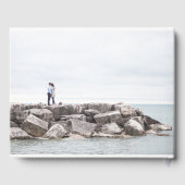 Verre bekleding | Weddenfoto Gastenboek (Achterkant)