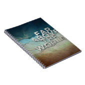 Verre boven notitieboek (Rechterzijde)