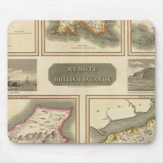 Verre Britse eilanden Muismat (Voorkant)